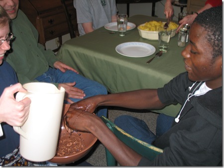 hand washing