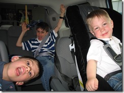 boys in minivan